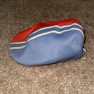 Kangol Red and Blue Striped Hat